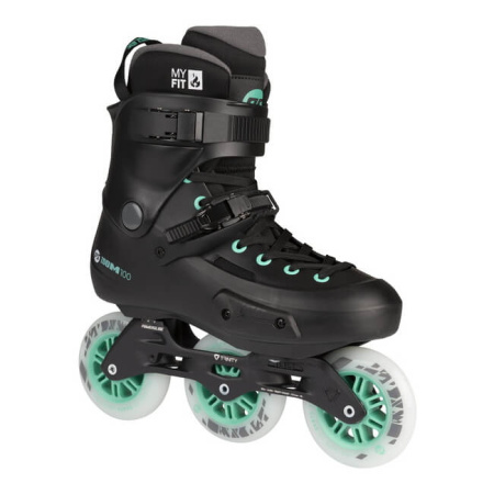 Роликовые коньки Powerslide Zoom Pro 100 Black Mint
