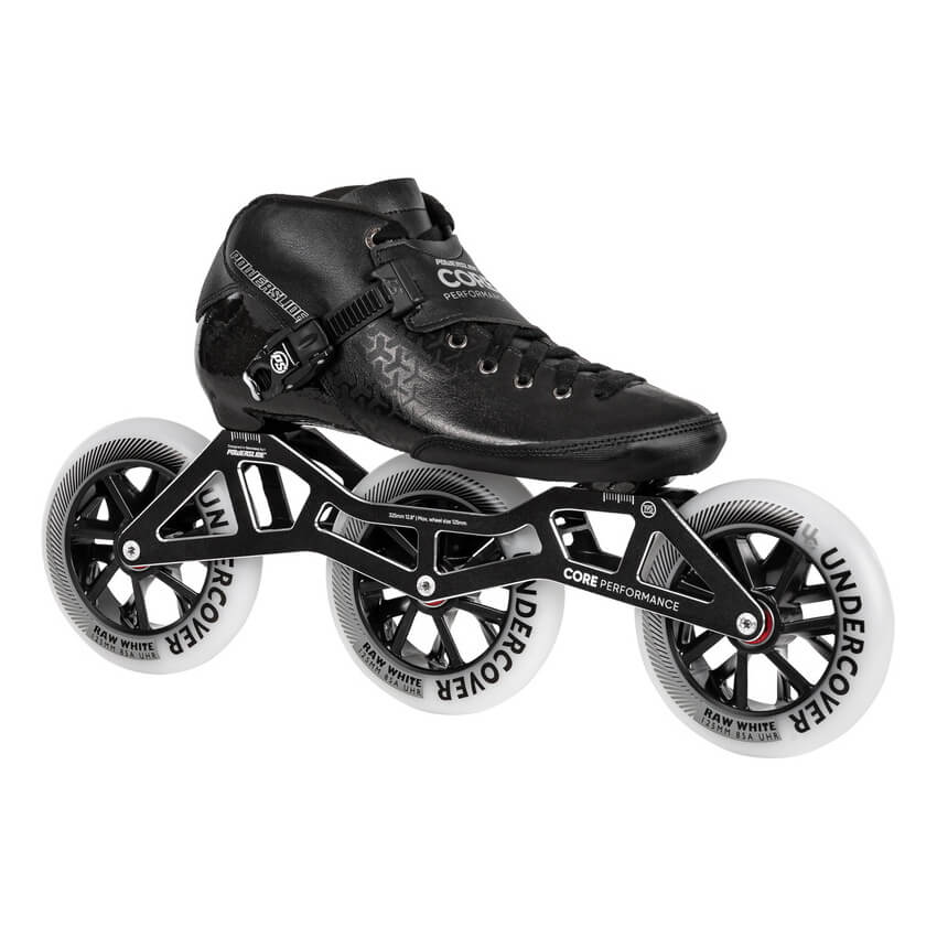 Роликовые коньки Powerslide Core Performance 3*125 черные