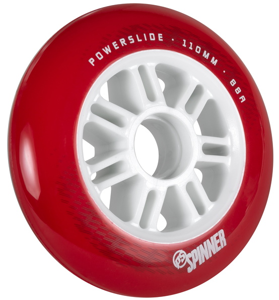 Колеса Powerslide Spinner 110 мм красные