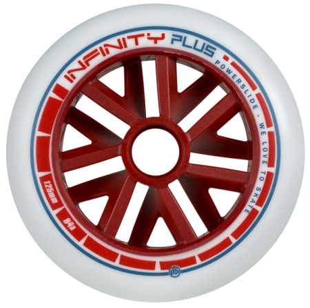 Колеса Powerslide Infinity 125 мм красные