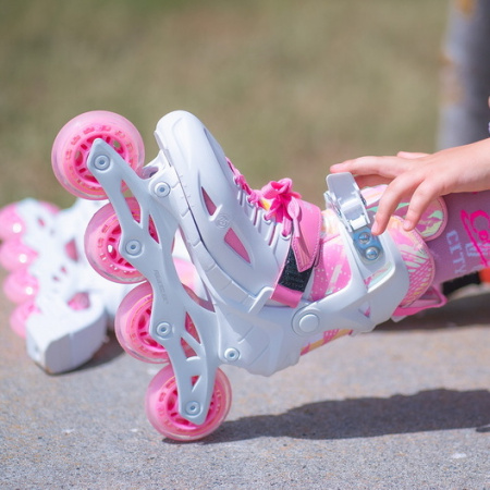 Детские роликовые коньки Powerslide Phuzion Universe бел-роз