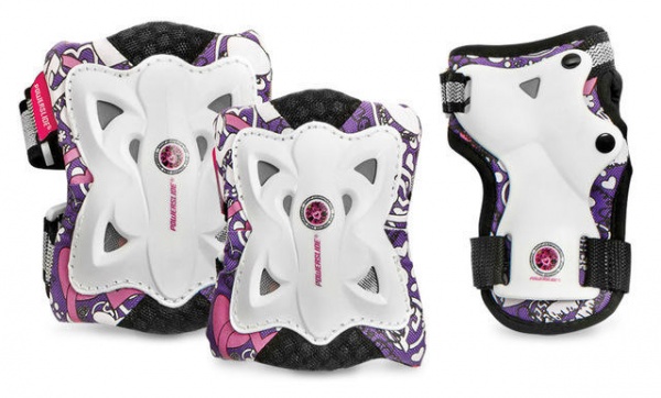 Детская защита Powerslide Pro Butterfly розовая