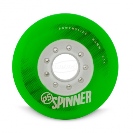 Колеса Powerslide Spinner 80 мм зелёные