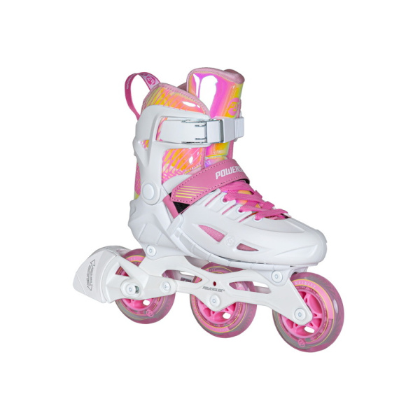 Детские роликовые коньки Powerslide Phuzion Universe 3 кол бел-роз