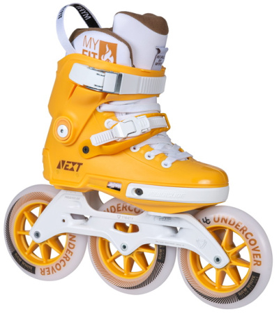 Роликовые коньки Powerslide Next Mustard 125