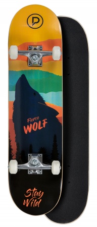 Скейтборд Playlife Firce Wolf