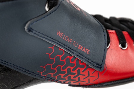 Ботинки для роликовых коньков Powerslide Core Performance красные