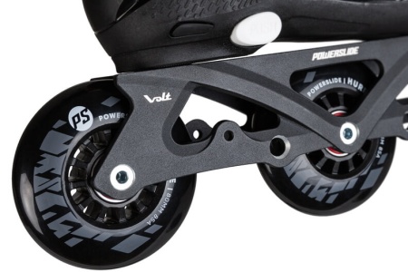 Детские роликовые коньки раздвижные Powerslide Jet Pro черные