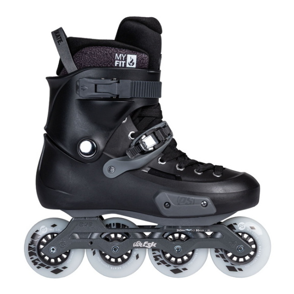 Роликовые коньки Powerslide Zoom Pro 80 черные