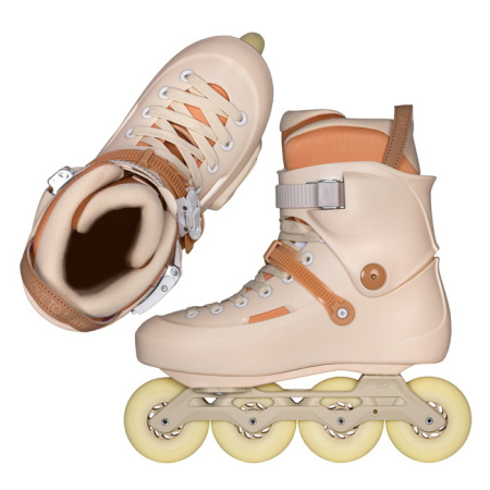 Роликовые коньки Powerslide Zoom Pro 80 Sand