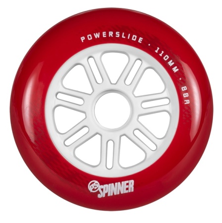 Колеса Powerslide Spinner 110 мм красные