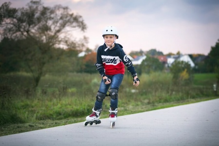 Детский шлем Powerslide Allround Kids белый с доставкой почтой по Беларуси и транспортной компанией по России