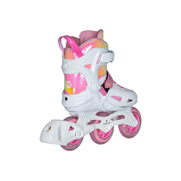 Детские роликовые коньки Powerslide Phuzion Universe 3 кол бел-роз