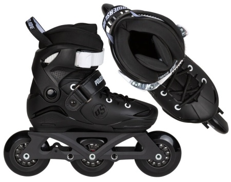 Детские роликовые коньки раздвижные Powerslide Jet Pro черные