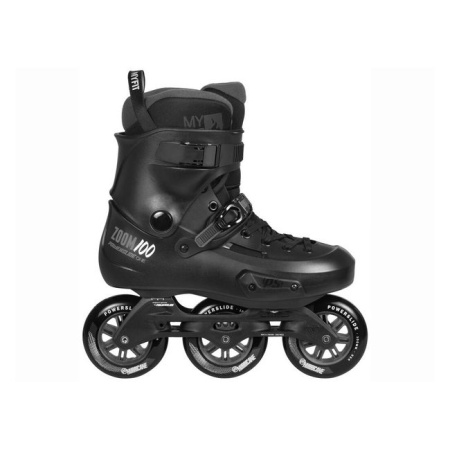 Роликовые коньки Powerslide Zoom Pro 100 черные