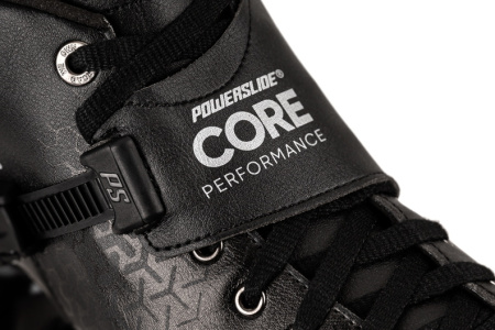 Роликовые коньки Powerslide Core Performance 3*125 черные