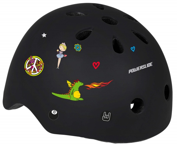 Шлем Powerslide Allround Kids детский черный с доставкой почтой по Беларуси и транспортной компанией по России