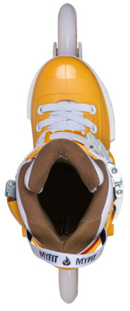 Роликовые коньки Powerslide Next Mustard 125