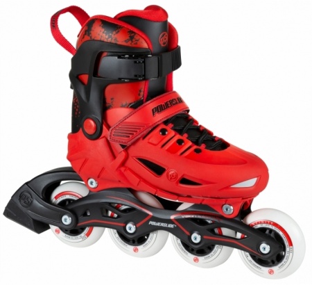 Роликовые коньки Powerslide Universe красные 4-колесные