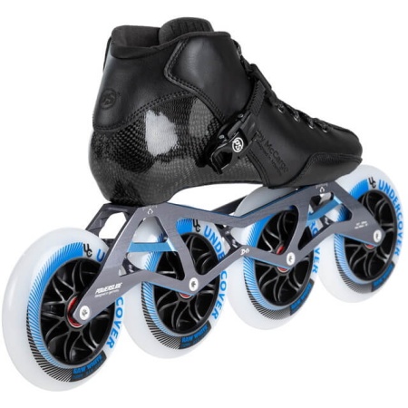 Роликовые коньки  Powerslide Triple X 4*110 черные