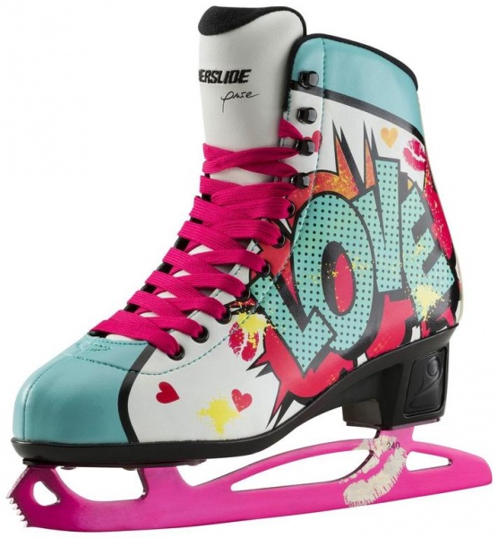 Ледовые коньки Powerslide Pop Art Kiss