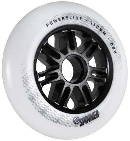 Колеса Powerslide Spinner 110 мм белые
