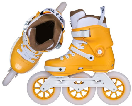 Роликовые коньки Powerslide Next Mustard 125
