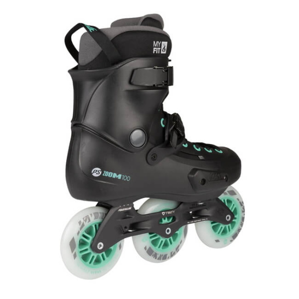 Роликовые коньки Powerslide Zoom Pro 100 Black Mint