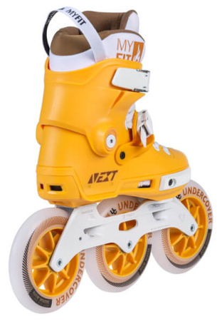Роликовые коньки Powerslide Next Mustard 125