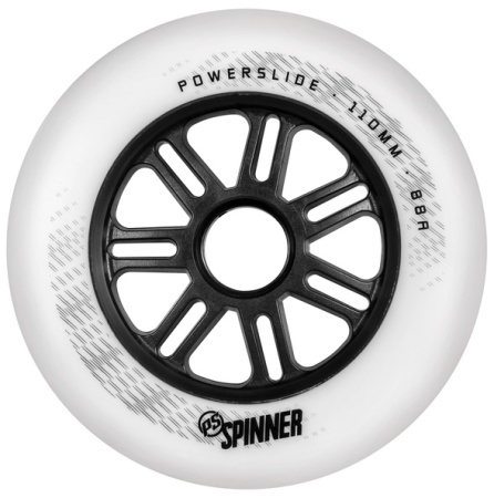 Колеса Powerslide Spinner 110 мм белые