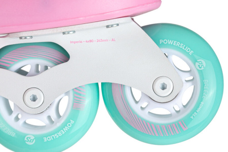Роликовые коньки Powerslide Zoom Cotton Candy 80
