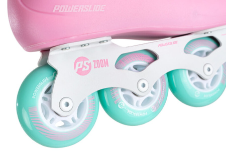 Роликовые коньки Powerslide Zoom Cotton Candy 80