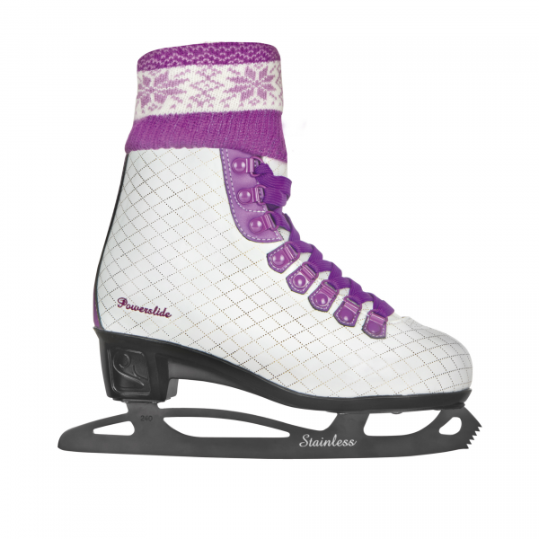 Ледовые фигурные коньки Powerslide Elle розовые